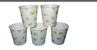 Printed paper cups